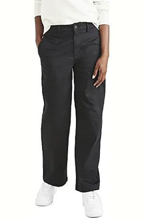 Dockers Damskie oryginalne spodnie khaki High Straight, , 31
