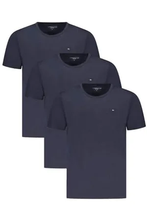 Tommy Hilfiger Męska koszulka 3P SS UM0UM03379 S/S, czerwona, XXL, , XXL