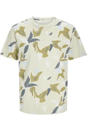 JACK & JONES Joralmeria AOP Tee Ss Crew Neck Mni męska koszulka, , 98