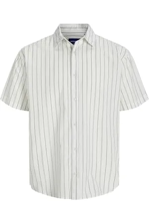 JACK & JONES Jorjoshua Canggu Stripe Shirt Ss męska, , M