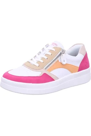 Remonte Damskie buty sportowe D0J01, magenta/białe/różowe/tan/Salmon/białe / 84, 38 EU, , 38 EU