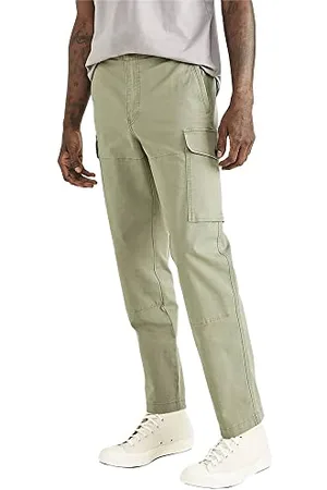 Dockers Męskie spodnie cargo Tapered w stylu moro, 32 W/34 l