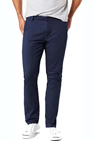 Dockers Męskie spodnie Alpha Khaki 360 wąskie