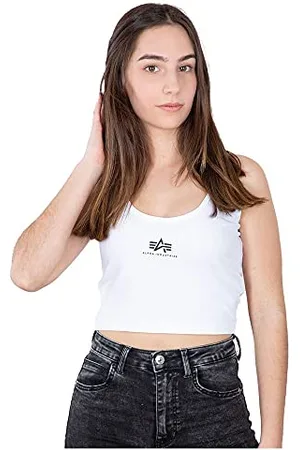 Alpha Industries Basic Crop Top SL Tank dla kobiet