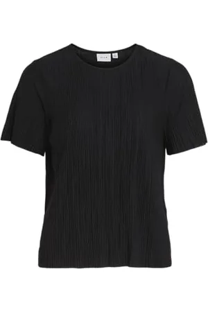 VILA Damska koszulka Viplisa O-Neck S/S Top Noos, , S