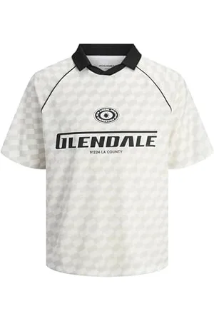JACK & JONES Jcoretreat AOP Mesh Open Collar Po Pls, , 6XL