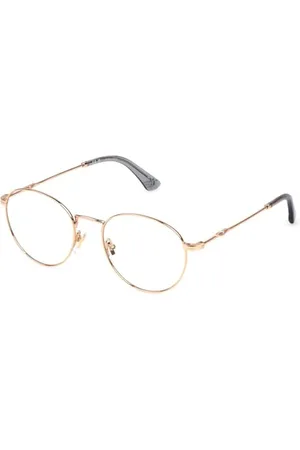 Police Okulary VPLP07, Shiny Total Rose Gold, 51 dla mężczyzn, , 51