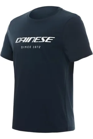 Dainese Essence Wordmark T-shirt z krótkim rękawem z okrągłym dekoltem, męski, węgiel, XL, , XL