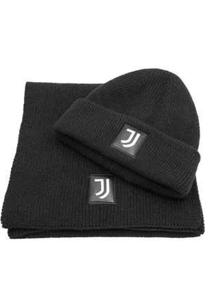 Juventus ZESTAW SZALIKA I KAPELU W BOX 47% PC 31% PL 22% NY 133555 CZARNY, , rozmiar uniwersalny