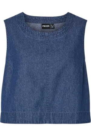 Pieces® Pctenim Sl Top WVN damski top, , L