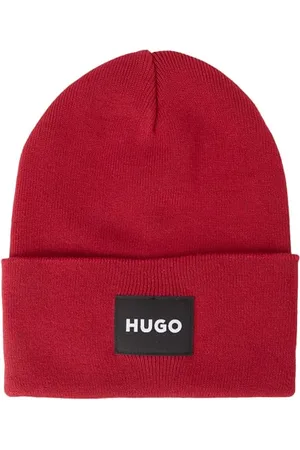 HUGO BOSS Damska czapka Saretty, średni czerwony