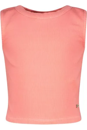 Vingino T-shirt dziewczęcy Basic-Crop Rib Top, , 10 lat
