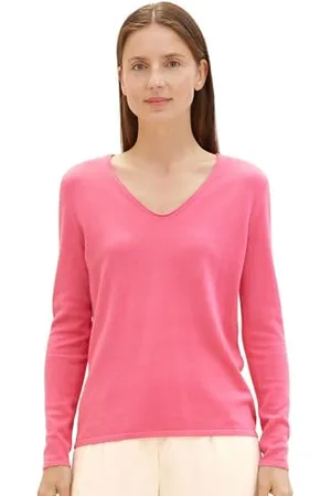 TOM TAILOR Damski sweter z dzianiny Basic 1012976, , XXS