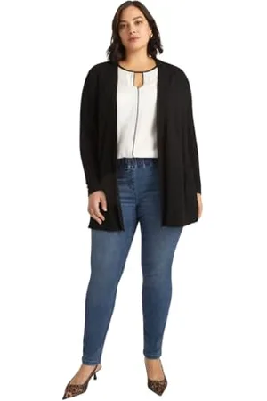 Fiorella rubino : Jegginsy jasno prane Curvy Size Spring Summer 24, , 46 Duże rozmiary