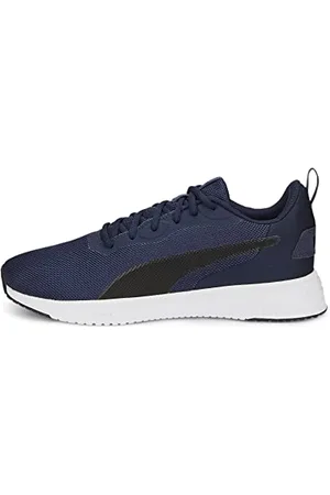 PUMA Unisex Flyer Flex Knit buty do biegania, Peacoat Black - 38.5 EU