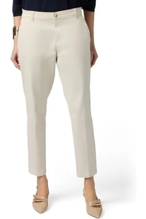 Oltre : Spodnie chinosy z mieszanki Tencel Spring Summer 25, , 40
