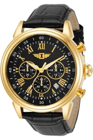 Invicta I by Męski zegarek kwarcowy ze stali nierdzewnej - 44 mm