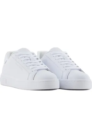 Armani Exchange Damskie buty sportowe Londyn, OP.WHITE/OP.WHITE, 39 EU, , 39 eu