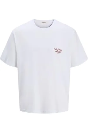 JACK & JONES Męska koszulka Joracapulco Type Tee SS Crew Neck, , XXL