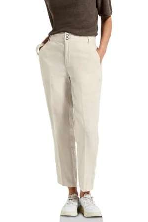 Street one SOL_Linen Chino_Slim Leg HW L28 42, , 42
