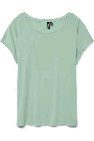 VERO MODA Vmava Plain Ss Top Ga JRS Noos, , XL