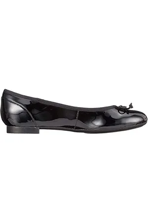 Clarks Damskie baleriny zamknięte Couture Bloom, czarny - - 40 EU