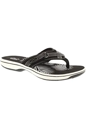 Clarks Damskie japonki Brinkley Sea, czarny - - 35.5 eu