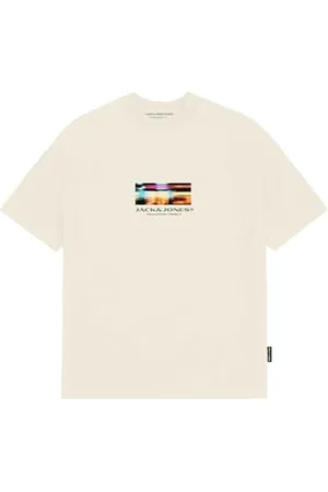 JACK & JONES Jcocalma Photo Tee Ss Crew Neck FST męska koszulka, , XL