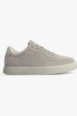 Calvin Klein Jeans Męskie klasyczne sneakersy Cupsole Iconic SNK YM0YM01094, szare (Formal Grey/Oyster Mushroom), 7 UK, , 39.5 EU