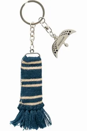 Grupo Erik Keyring Harry Potter Merchandise - Ravenclaw Scarf Keychain, Cute Keyring, Cool Keyrings, Harry Potter Gifts Under 10 Pounds, Ravenclaw Gifts