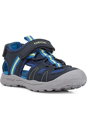 Geox Sandały chłopięce J Vaniett Boy, Navy Lt Blue, 24 EU