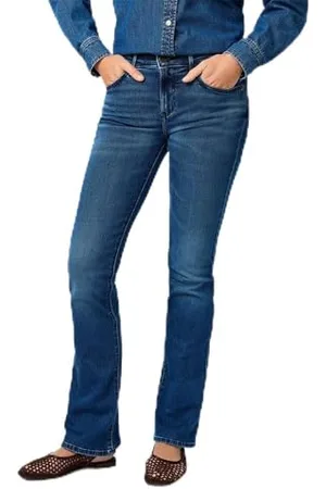 Wrangler Damen Jeans Bootcut, Bootcut Fit, Bootcut Bein