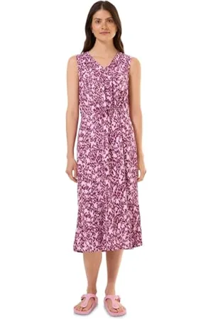 CECIL AOP Midi Dress Cherry Blossom różowa XS, , XS