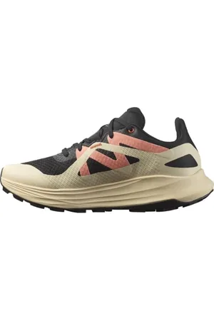 Salomon Ultra Flow Black Tender, wszechstronne bieganie w terenie dla komfortu, do wędrówek i biegania w terenie podczas przygód na świeżym powietrzu, Black Tender Peach Fusion Coral, 38 EU