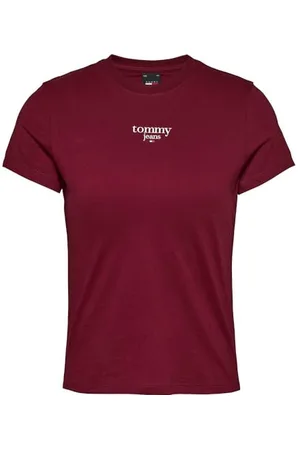 Tommy Hilfiger Damska koszulka TJW Slim Essential Logo 1 SS EXT S/S, , L, , L