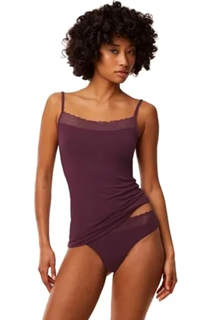 Triumph Damski Feel of Modal String, Głęboki Burgundy, , XS