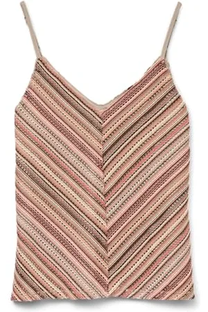 VERO MODA Vmdemi Stripe Singlet Top JRS Ga Vo, , XS
