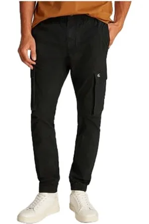 Calvin Klein CK JEANS Męski SKINNY CARGO J30J327614, czarny (Ck Black), 36W, , 36W UK