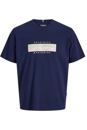 JACK & JONES Jorfrederiksberg Boxscript Tee Ss Sn Jnr, , 140