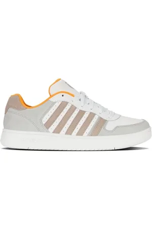 K-Swiss Męskie buty sportowe Court Palisades, taupe/White/White, 44,5 EU, , 44.5 eu