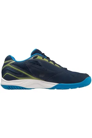 Mizuno Unisex Break Shot 4 AC Tennis, DrssBlue/JBlue/SSpring, 37, , 36.5 EU