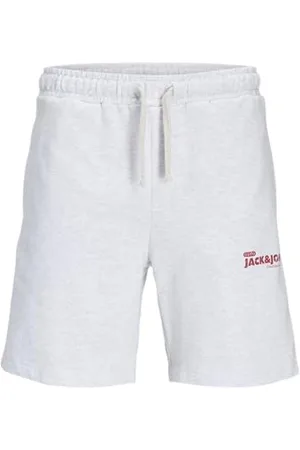 JACK & JONES Jpstgordon Charge Print Sweat męskie szorty Mid, , L