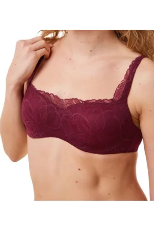 Triumph Body Make-Up Illusion Lace Balconette Woodrose, , 85C
