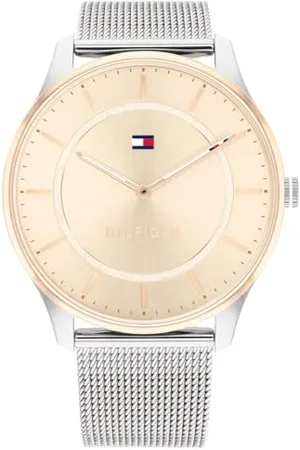 Tommy Hilfiger Damski analogowy zegarek kwarcowy z paskiem ze stali nierdzewnej 1782530