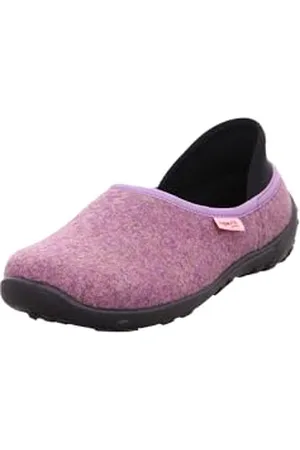 Superfit Pantofle dziewczęce Lucky, liliowy - Fioletowy 8500-30 EU