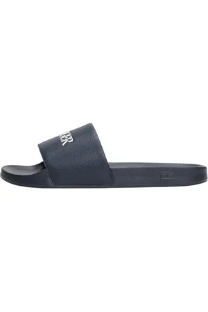 Tommy Hilfiger Męskie zjeżdżalnie na basen HILFIGER PRINT TUMBLE FM0FM05505, niebieskie (pustynne niebo), 11, , 46 EU