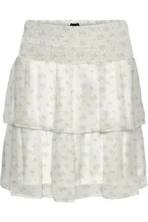 VERO MODA Vmsmilla Hw Smock Short Skirt WVN Ga, , XS