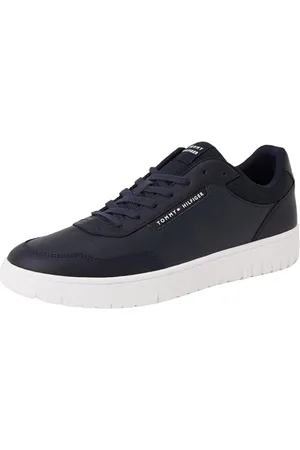 Tommy Hilfiger Męski Th Basket Core Lth Pinperf Low Top, , 41 EU