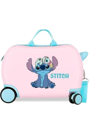 Disney Joumma Stitch in The World walizka dziecięca różowa 45 x 31 x 20 cm sztywna 1,8 kg zamek szyfrowy z boku ABS 1,8 kg 27,9 l bagaż podręczny, , Talla única, walizka dziecięca