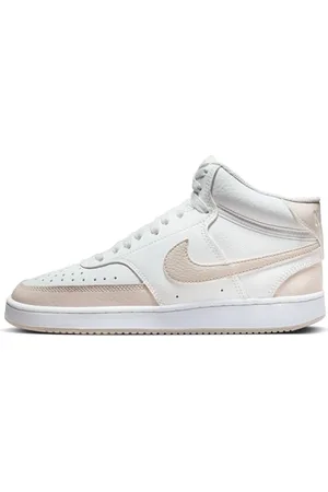 Nike Wmns Court Vision Mid, trzy czwarte wysokiej kobiety, Summit White/Lt Orewood Brn-White, 38.5 EU, , 38.5 EU
